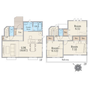 八千代市萱田町　中古戸建て 画像2