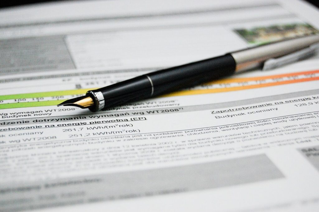 Download free HD stock image of Pen Document